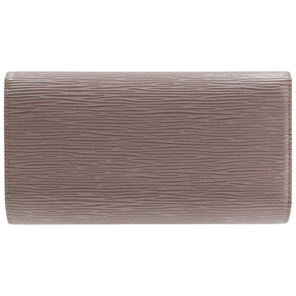 Louis Vuitton Epi Portefeuille Tresor Lilac Purple International Purple